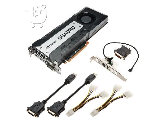 PoulaTo: PNY NVIDIA Quadro K6000 12GB DDR5 PCI-E Video Card Graphic CUDA Cores DVI DP OEM